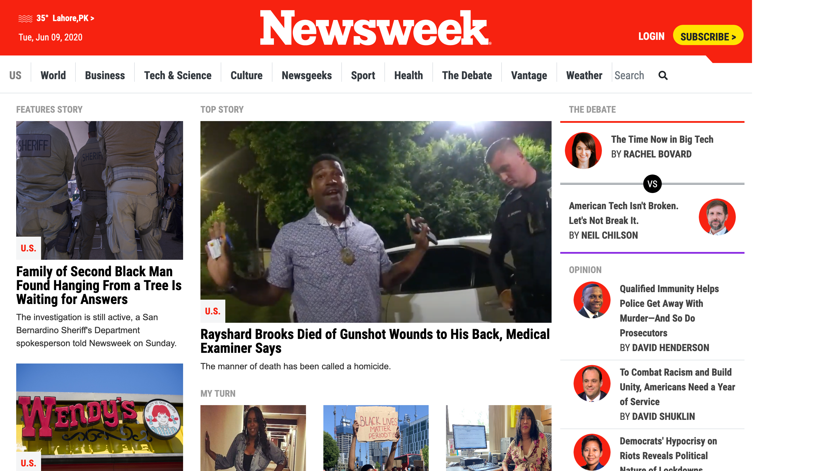 Newsweek clone
